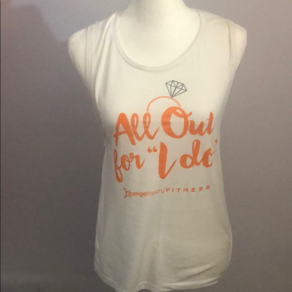 All Out for I Do Orangetheory tank